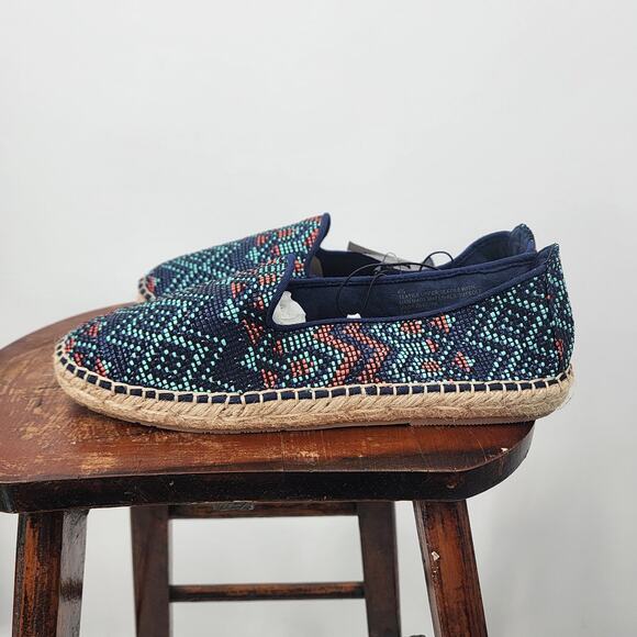 New NWT DV Ottie Espadrilles Size 8.5 8 1/2‎ Blue Casual Comfort - Picture 1 of 6